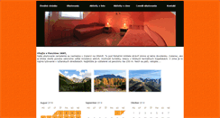 Desktop Screenshot of penzionjany.rohace.net